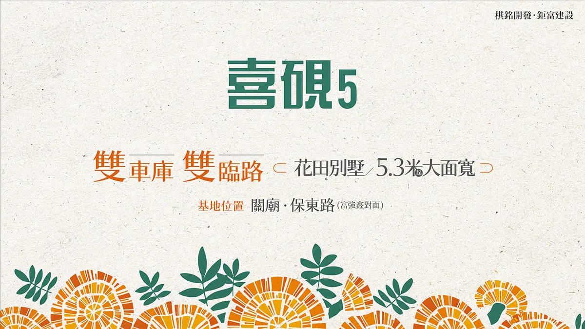 喜硯5建案圖輯 1